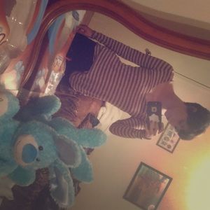 Long sleeve striped shirt